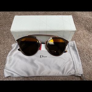 Dior Sorealstud Sunglasses -Gold